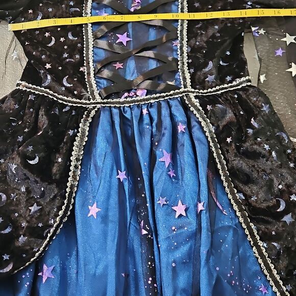 Spirit Soceress Starry Night Blue and Black Costume Size Small - Picture 12 of 13
